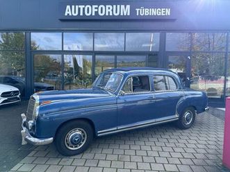 mercedes-benz 220 s ponton aus dem jahr 1956