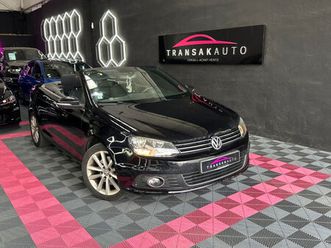 volkswagen eos sportline 2.0 tdi 140 ch ~ climatisation automatique ~ bluetooth ~ régulateur ~ radars ar