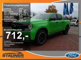 ford ranger ms-rt 3.0l ecoblue led 360°kamera b&o