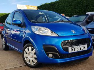 2013 peugeot 107 1.0 active 5d