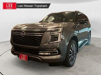 new 2026 nissan armada platinum reserve