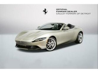 certified 2024 ferrari roma spider convertible