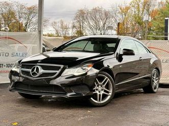 used 2014 mercedes-benz e-class e 350 coupe 2d