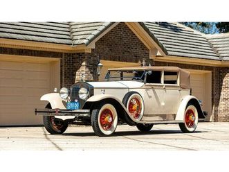 1926 rolls-royce phantom i brewster newmarket convertible sedan