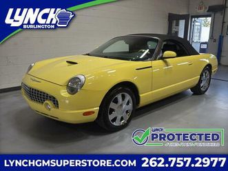 used 2002 ford thunderbird deluxe