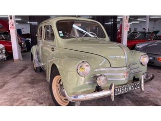 1956 renault 4cv vert manuel, 3 vitesses conduite à gauch...