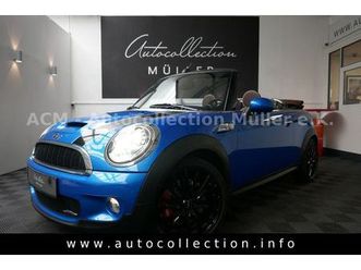 mini jcw cabrio*2.hand*leder*alu*klima*xenon*navi*nsw