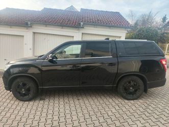 ssangyong musso pick up 3,5t ahk crew cab lkw zulassung