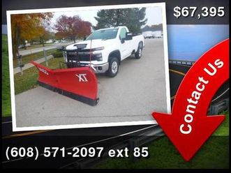 2026 chevrolet chevy silverado 2500hd regular cab plow truck