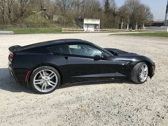 chevrolet corvette c7 v8 black