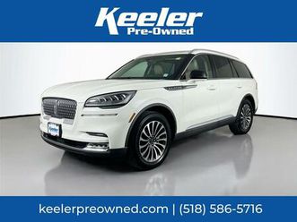 used 2021 lincoln aviator reserve awd