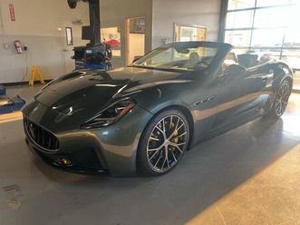 new 2026 maserati grancabrio base