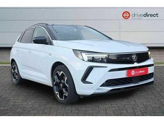 vauxhall grandland 1.2 turbo elite suv 5dr petrol manual euro 6 (start/stop) (130 ps)