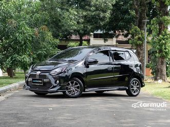 2022 toyota agya 1.2 gr sport hatchback free smart tv, free detailing 2 tahun, free garansi mesin 2 tahun, free bbm full tank, free e toll 1jt