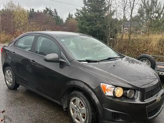 only 91,000 km chevy sonic lt