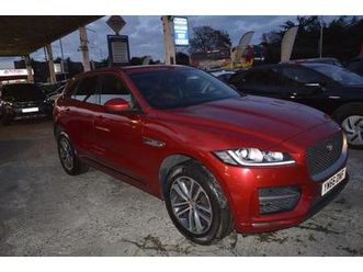 2017 jaguar f-pace 2.0d r-sport 5dr auto awd 2017 sat nav euro 6 estate diesel automatic