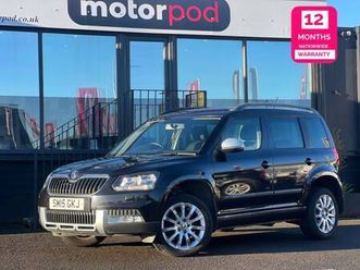 2015 skoda yeti 1.2 tsi se outdoor 5dr petrol dsg euro 5 (105 ps) hatchback petrol automatic
