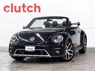 2018 volkswagen beetle dune w/apple carplay & android auto, heat