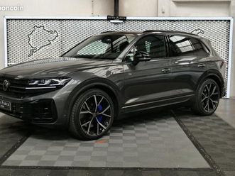 volkswagen touareg r 3.0 v6 462ch hybrid 4motion 1° main francais tva recuperable attelage soft...