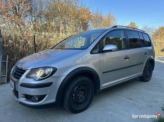 volkswagen touran cross 1.9 tdi 105 km – 2008 r. – 7 osobowy, zadbany kraków - sprzedajemy.pl