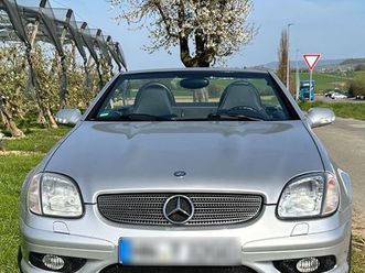 mercedes-benz slk 32 amg, original, mb-scheckheft, dt. kfz
