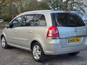 7 seater vauxhal zafira 1.6 petrol manual in top condition. 1 year mot. 3 owners
