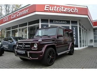 mercedes-benz g 63 amg exclusive edition designo standhzg ahk