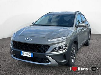 hyundai kona 1.6 gdi hev x class premium pack 2wd dct del 2022 usata a roma