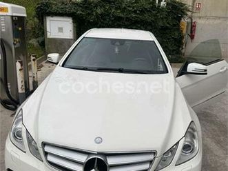 mercedes-benz clase e coupe e 220 cdi blue efficiency avantg.