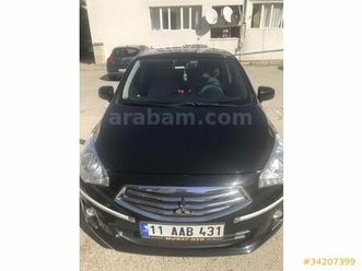 sahibinden mitsubishi attrage 1.2 intense 2014 model çanakkale 76.000 km siyah - 34207399 | arabam.com