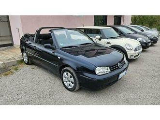 volkswagen golf cabrio 2.0 i trendline