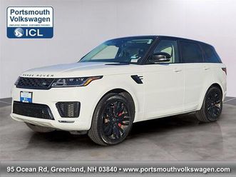 used 2019 land rover range rover sport 5.0l supercharged dynamic