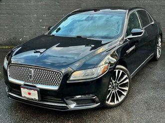 used 2018 lincoln continental select awd 4dr sedan
