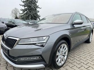 skoda superb 2.0 scout 4x4 vc navi ahk leder stheizung