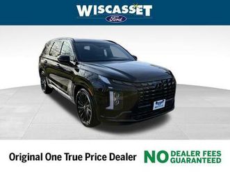 used 2024 hyundai palisade calligraphy night edition