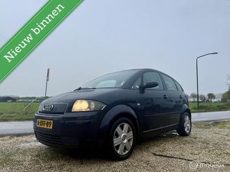 audi a2 - 1.4, bj 2002, airco, hoge instap, apk sep 2026