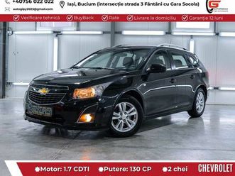 chevrolet cruze fab2013 diesel 1.7 cp131 navi jante cameră senzori etc iasi
