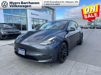 used 2022 tesla model y per