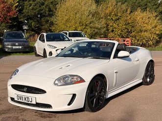 2011 jaguar xkr 5.0 convertible auto