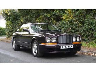 2000 bentley continental r rouge foncé automatique, 4 vit...