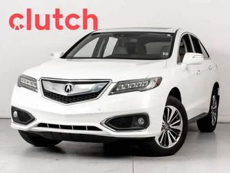 2017 acura rdx elite awd w/ heated seats, bluetooth, rear view c