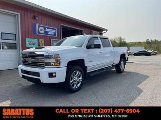 wow! a 2017 chevrolet silverado 2500hd with 83,242 miles-maine