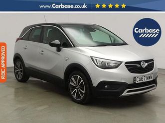 vauxhall crossland x 1.2 elite nav suv 5dr petrol manual euro 6 (81 ps)