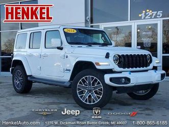 used 2024 jeep wrangler 4xe high altitude