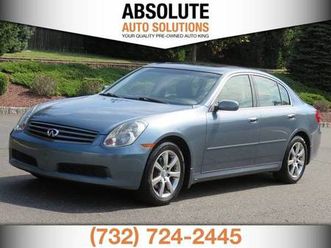 2006 infiniti g35 sedan base 4dr sedan w/automatic