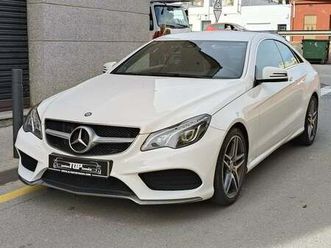 mercedes-benz clase e coupe 220 bluetec aut.