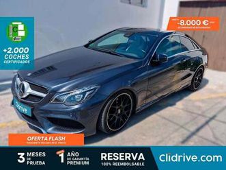 mercedes-benz clase e coupe 350 bluetec