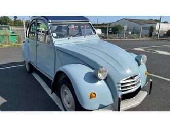 1971 citroen 2cv bleu manuel, 3 vitesses conduite à gauch...
