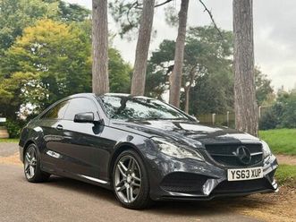 mercedes-benz e-class 3.0 e350d v6 bluetec amg sport g-tronic+ euro 6 (start/stop) 2dr