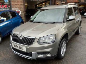 2014 skoda yeti elegance greenline ii tdi cr 35 road tax hatchback diesel manual
